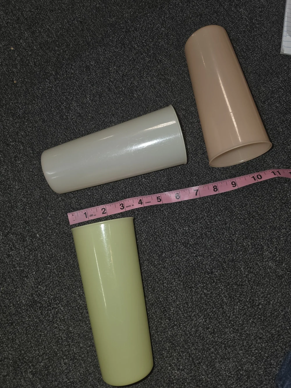 Set Of 12 Vintage Tupperware Cups